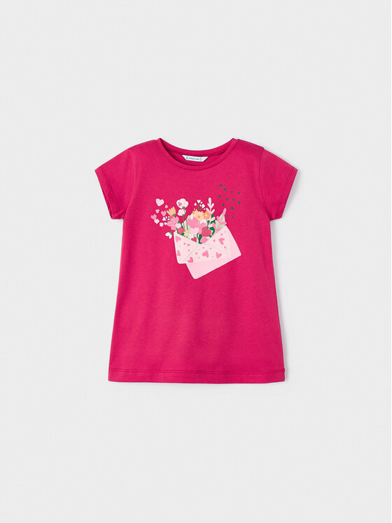 Mayoral Mayoral T-Shirt 3070 Bordowy