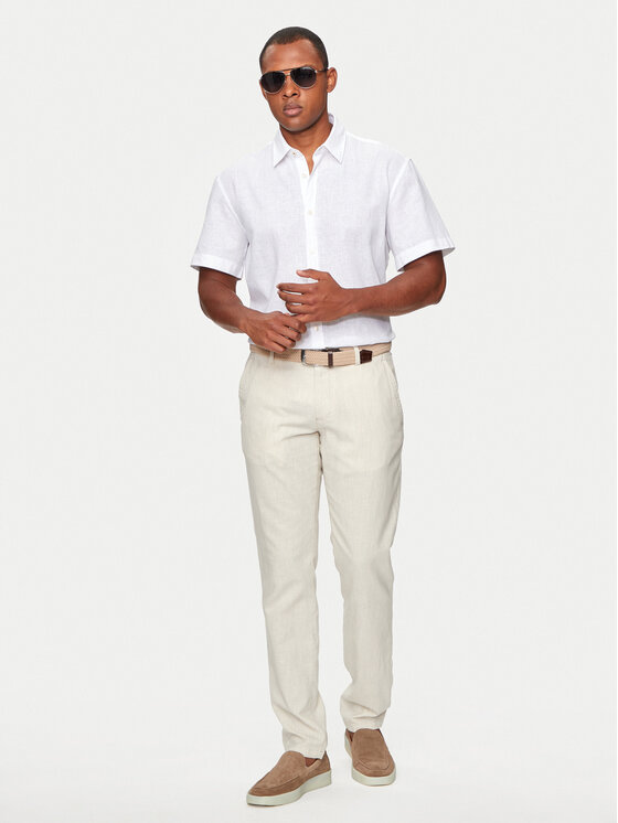 JOOP! Jeans JOOP! Jeans Camicia 137Haris_1_2 30041310 Bianco Casual Fit
