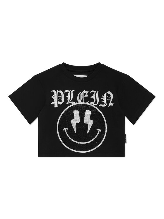 PHILIPP PLEIN PHILIPP PLEIN T-Shirt 28161 Czarny Regular Fit