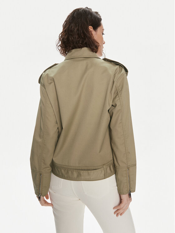 Silvian Heach Silvian Heach Übergangsjacke GPP24440GB Beige Relaxed Fit