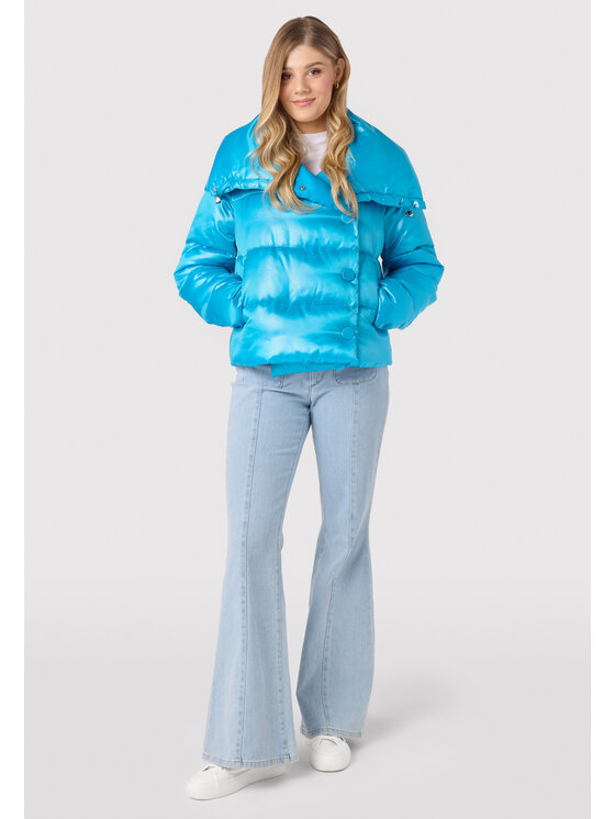 LAURELLA LAURELLA Zimné bundy LAURELLA 9VA010803 Tyrkysová Regular Fit
