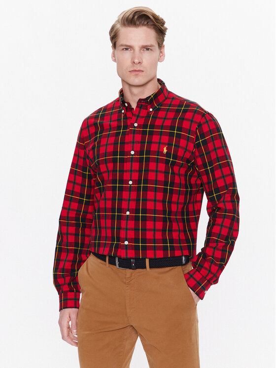 Polo Ralph Lauren Polo Ralph Lauren Camicia 710892434002 Rosso Classic Fit