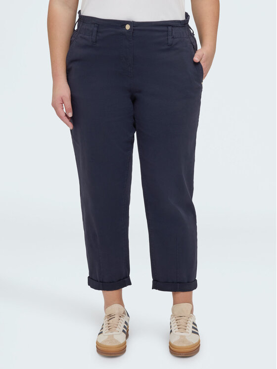 Fiorella Rubino Fiorella Rubino Pantaloni di tessuto P706T005159N034 Blu Regular Fit