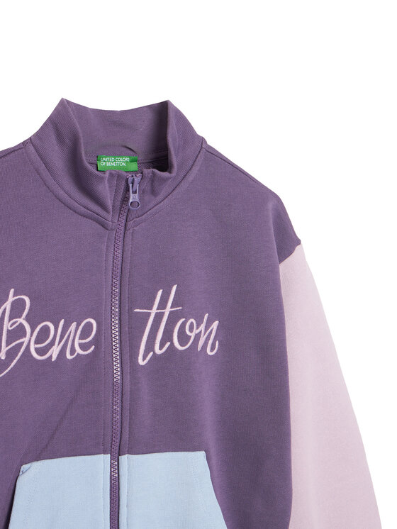 United Colors Of Benetton United Colors Of Benetton Bluză 3J68C505D Colorat Regular Fit