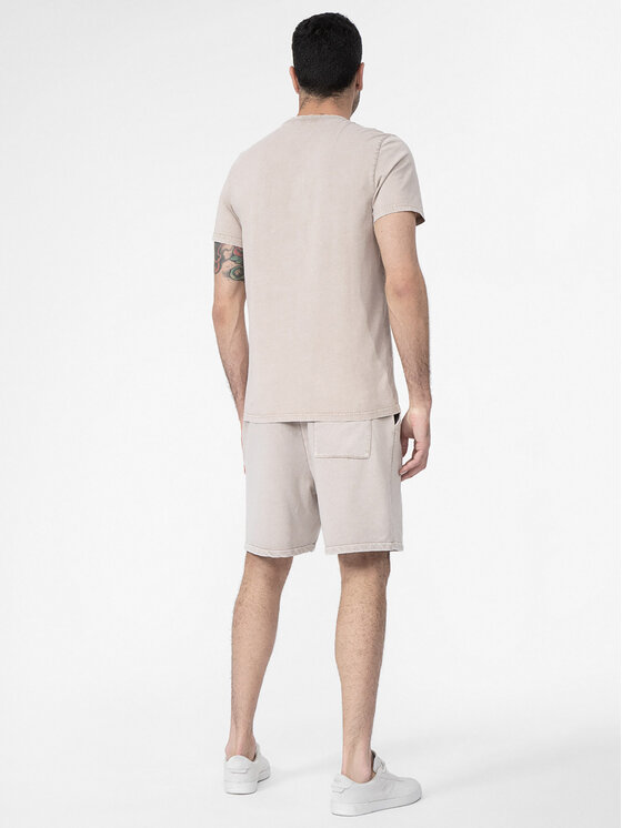 4F 4F Αθλητικό σορτς 4FSS23TSHOM052 Μπεζ Regular Fit