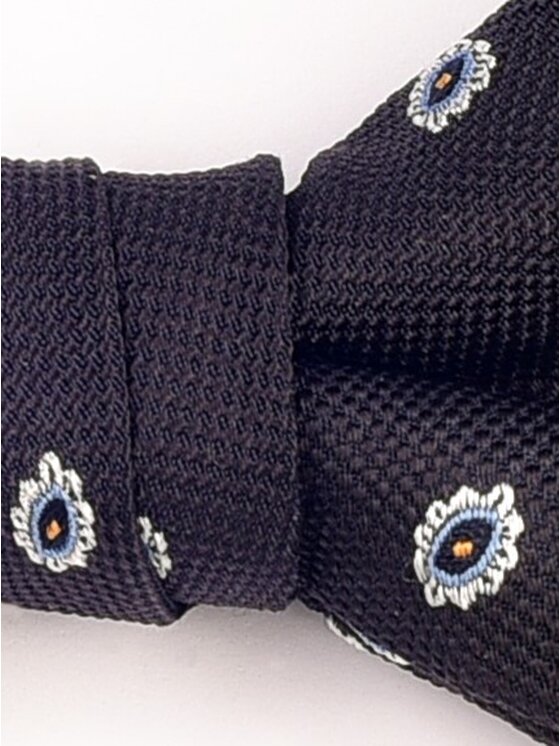 ELSNER ELSNER Παπιγιόν BUTTERFLY Z JEDWABNEGO ŻAKARDU A5373 Γκρι