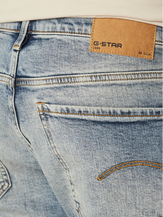 G-Star Raw G-Star Raw Szorty jeansowe Mosa D24430-E205 Niebieski Regular Fit