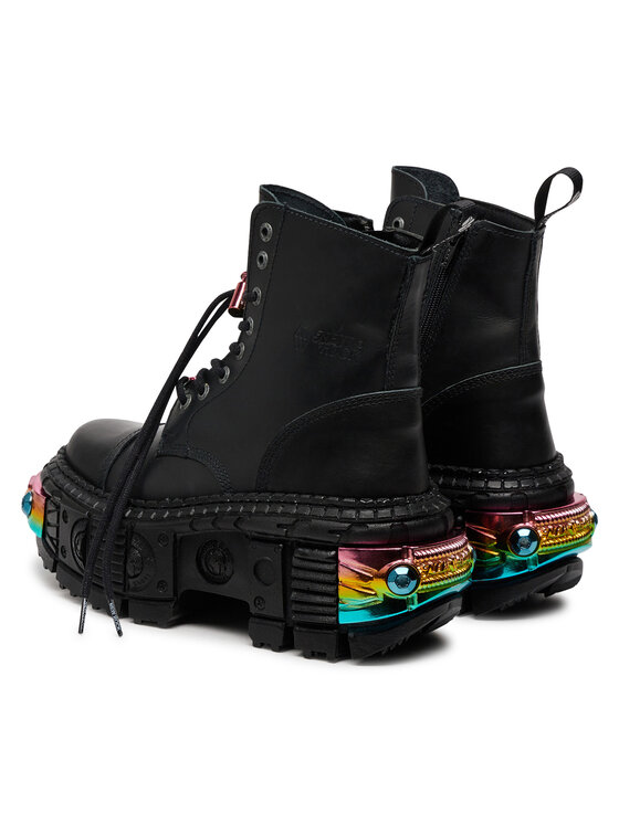 NEW ROCK NEW ROCK Bocanci M-WALL083CCT-S8 Negru