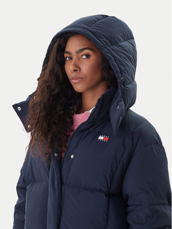 Tommy Jeans Tommy Jeans Pehelykabát Alaska DW0DW21977 Sötétkék Regular Fit