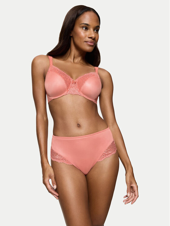 Triumph Triumph Klasične gaćice s visokim strukom Ladyform Soft Maxi 10210671 Ružičasta