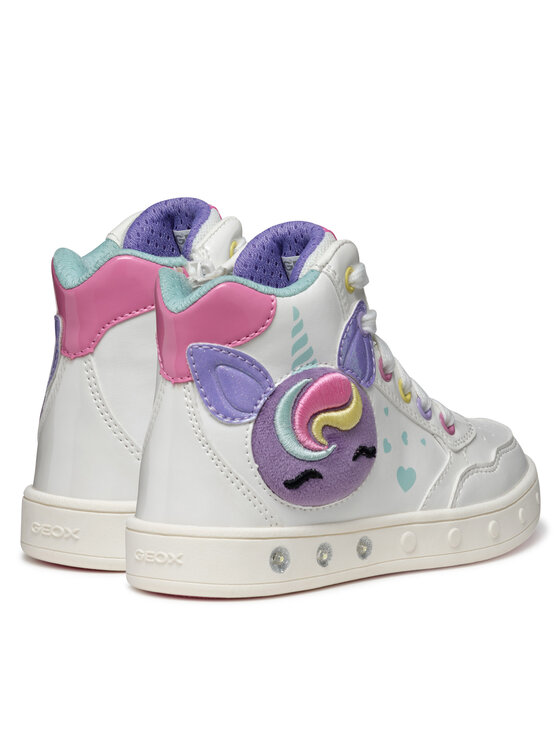 Geox Geox Sneakers J Skylin J568WD 0NFKN C0653 D Weiß