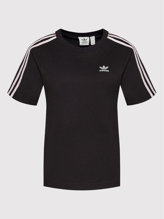 adidas adidas T-shirt HF7533 Crna Regular Fit