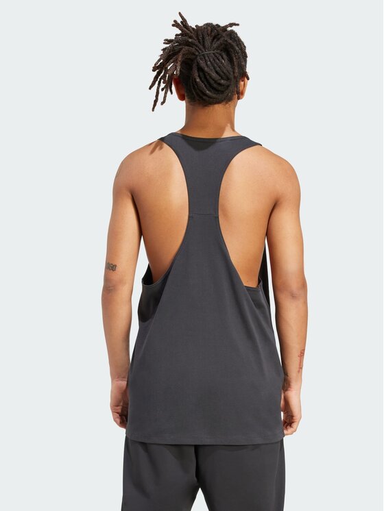 adidas adidas Koszulka techniczna 150847 Czarny Loose Fit