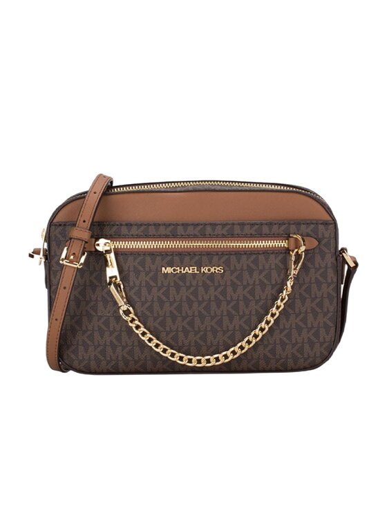 Torebka MICHAEL Michael Kors, Brązowa, TOREBKA JET SET ITEM CHAIN XBDY