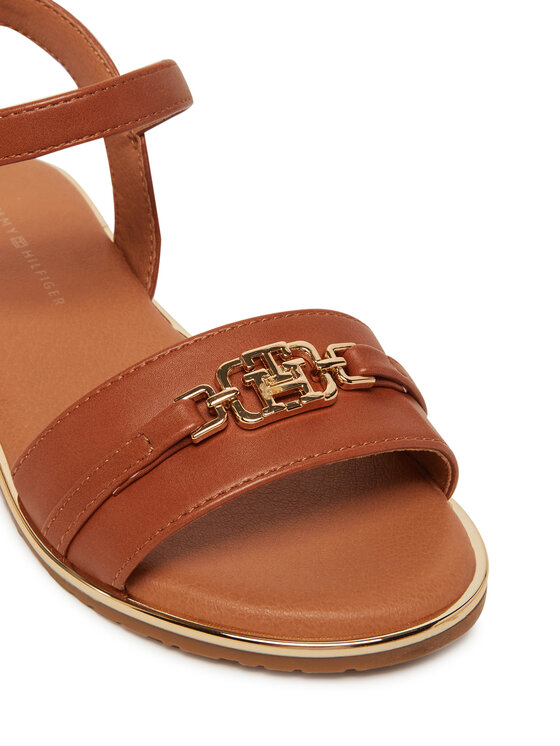 Tommy Hilfiger Tommy Hilfiger Sandały T3A2-33778-0326 M Brązowy