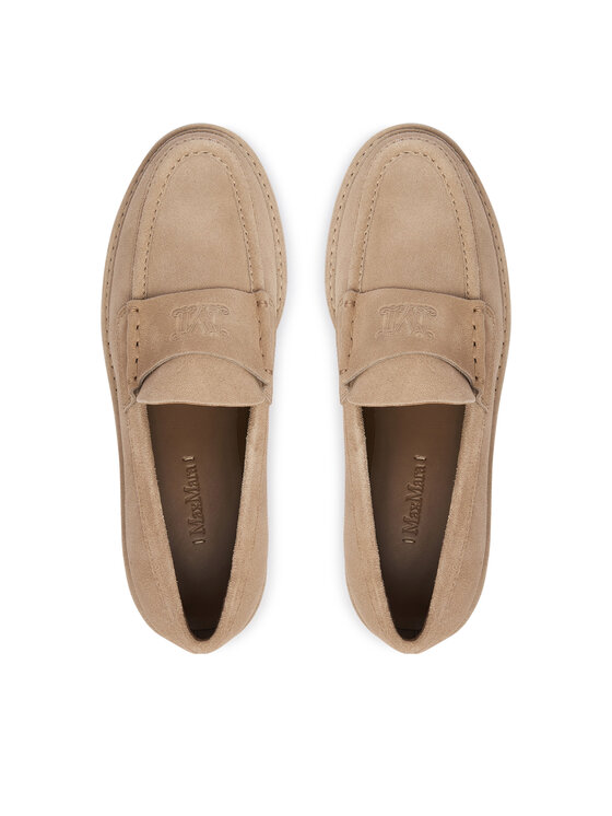 Max Mara Max Mara Loafers Mxaafelio 2624526032600 Μπεζ