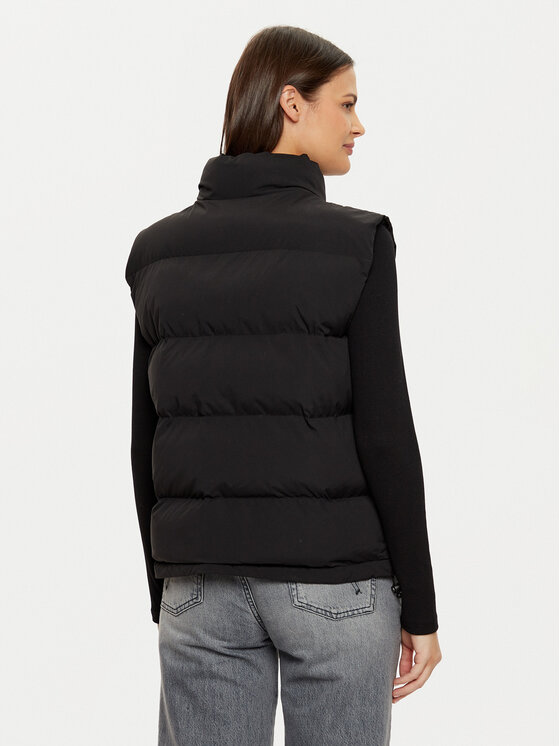 Guess Jeans Guess Jeans Bodywarmer W4BN59 WGII2 Schwarz Regular Fit