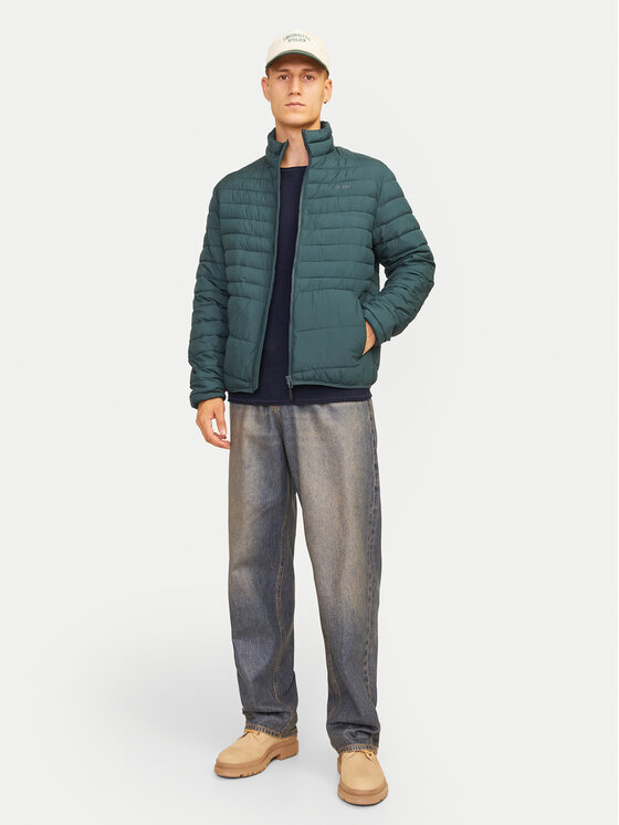 Jack & Jones Jack & Jones Sweter Cooper 12258407 Granatowy Regular Fit