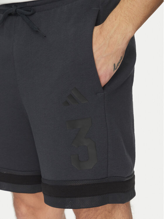 adidas adidas Sportske kratke hlače Seasonal Essentials Sport JD8090 Crna Regular Fit