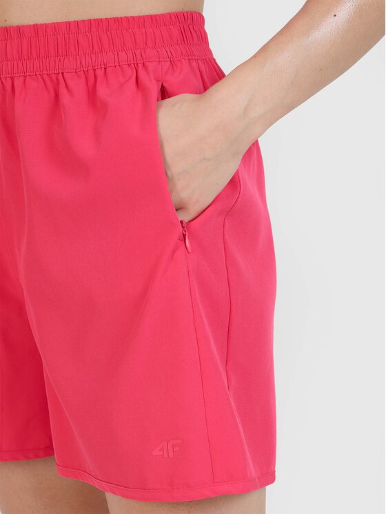 4F 4F Σορτς παραλίας 4FWSS25UBDSF149-54S Ροζ Regular Fit
