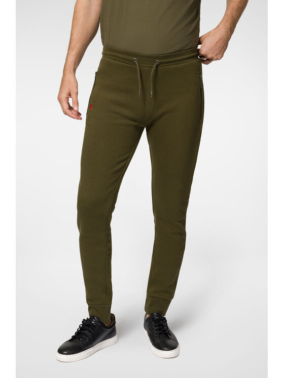 Próchnik Próchnik Spodnie dresowe PM 2 SP073222000018 Zielony Regular Fit