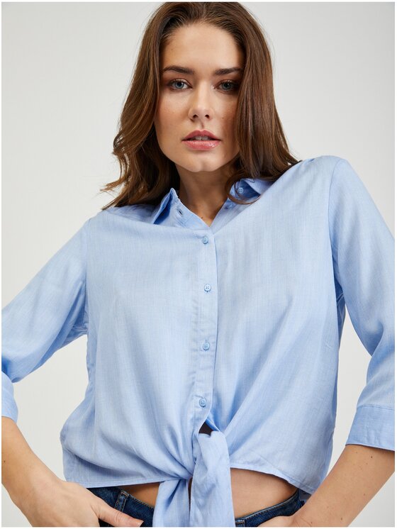 Orsay Orsay Koszula 600235-530000__40 Biały Regular Fit