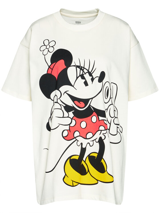 Levi's® Levi's® T-Shirt DISNEY Mickey & Friends A0618-0000 Weiß Relaxed Fit