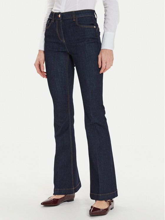 Motivi Motivi Jeans hlače P427Q103350N Mornarsko modra Regular Fit