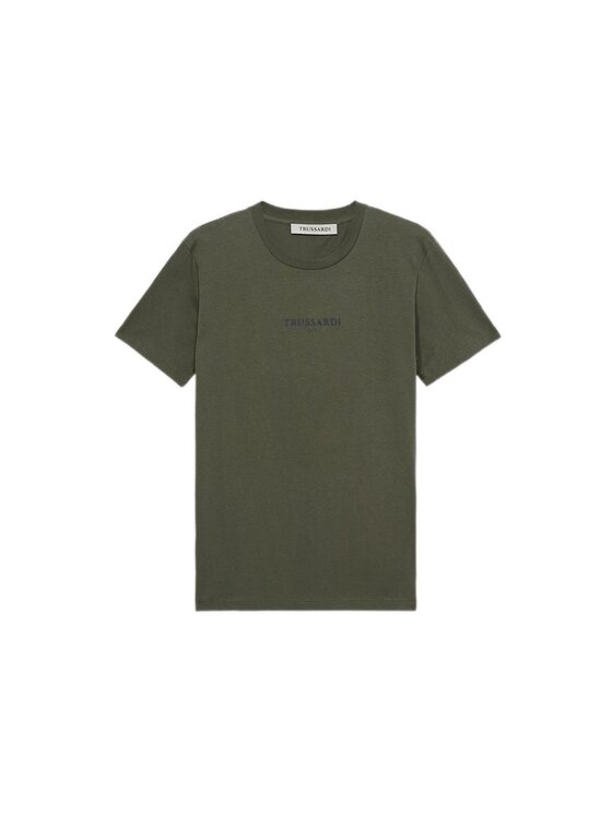 Trussardi Trussardi T-shirt G0308000054N0H5 Verde Regular Fit