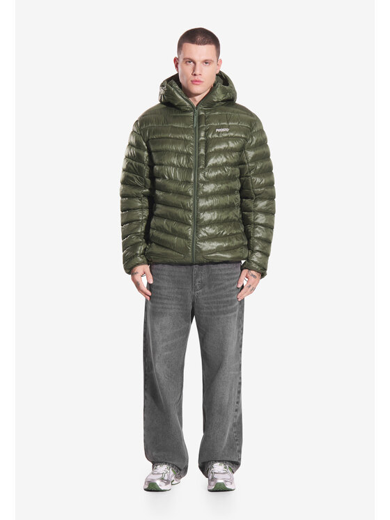 PROSTO. PROSTO. Kurtka przejściowa Light Weight Zielony Regular Fit