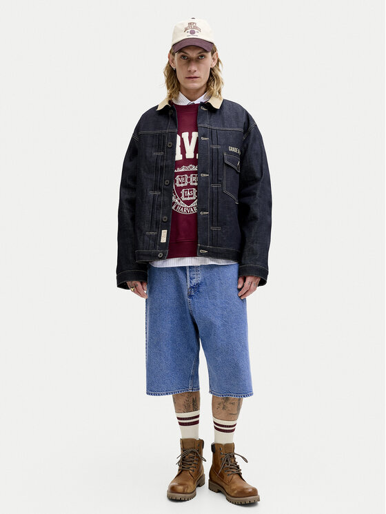 Jack & Jones Jack & Jones Джинсові шорти Iron 12278463 Голубий Baggy Fit