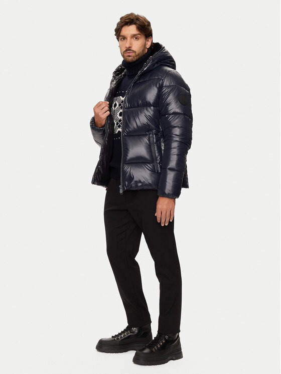 Save The Duck Save The Duck Зимно яке D31280M LUCK19 Тъмносин Regular Fit