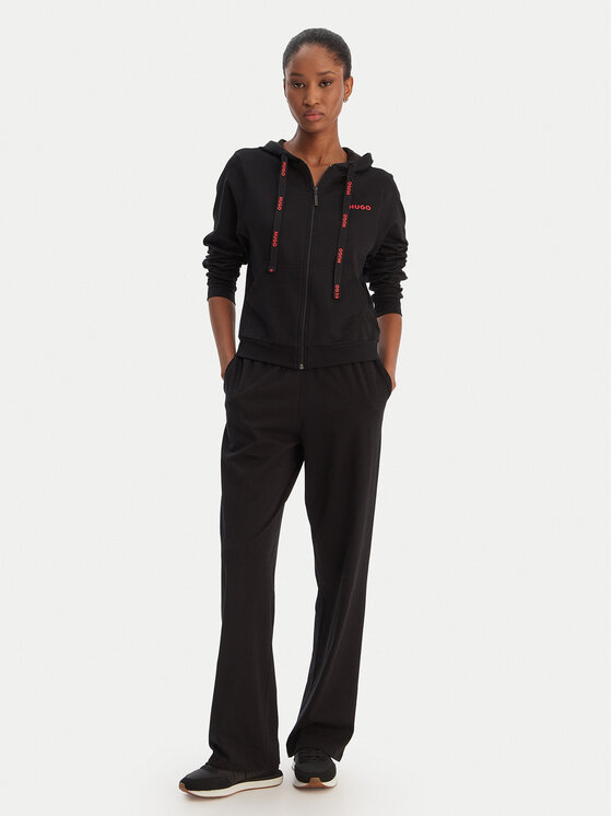 HUGO HUGO Pižamos kelnės 50555624 Juoda Regular Fit