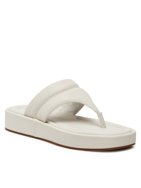 Clarks Clarks Čības uz pirksta Alda Walk 26176262 Balts