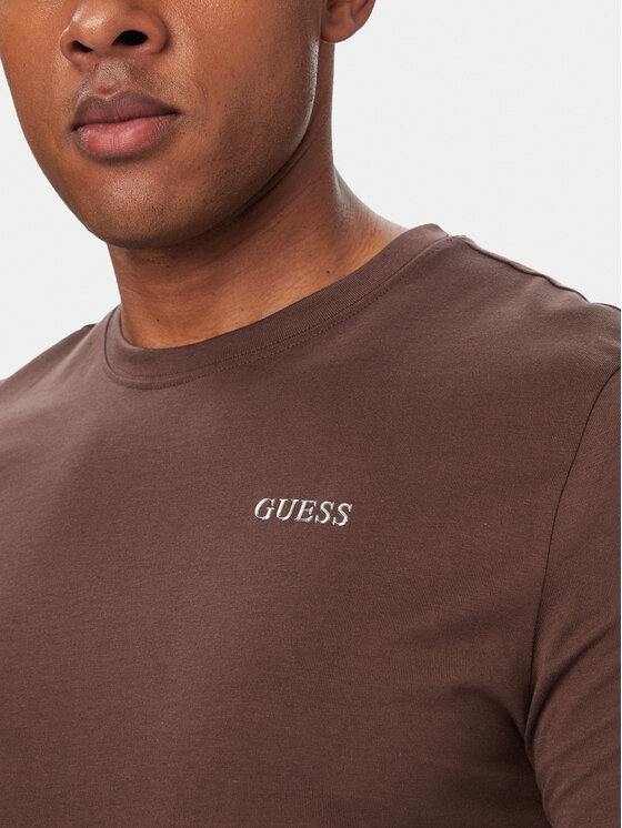 Guess Guess T-Shirt Z6RI17 I3Z14 Dunkelbraun Regular Fit