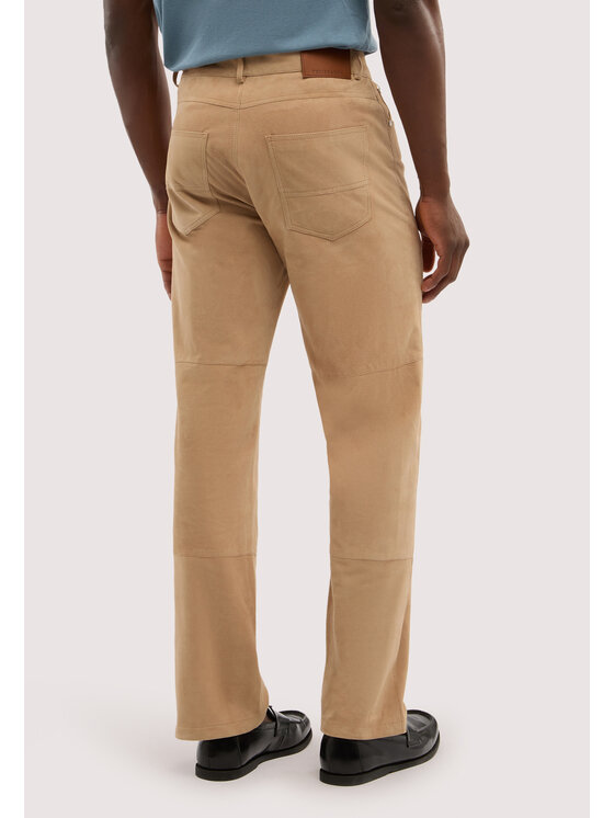 Trussardi Trussardi Spodnie materiałowe P301M000102N012 Kremowy Regular Fit