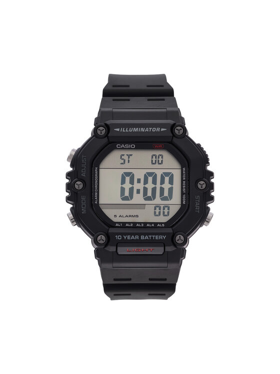 Casio Zegarek AE-1600H-1AVEF Czarny