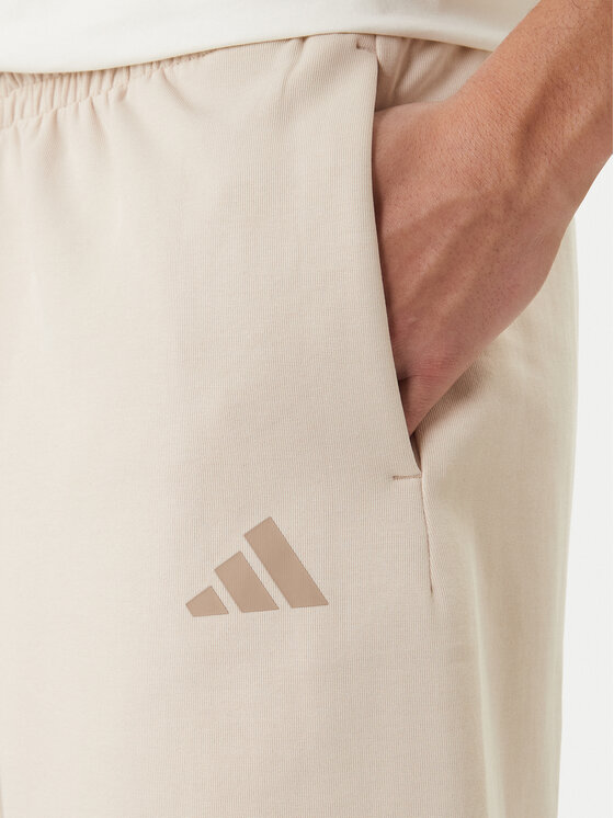 adidas adidas Szorty sportowe Future Icons Small Logo KD7659 Beżowy Regular Fit