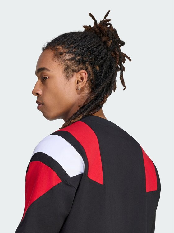 adidas adidas Koszulka techniczna 172386 Czarny Loose Fit
