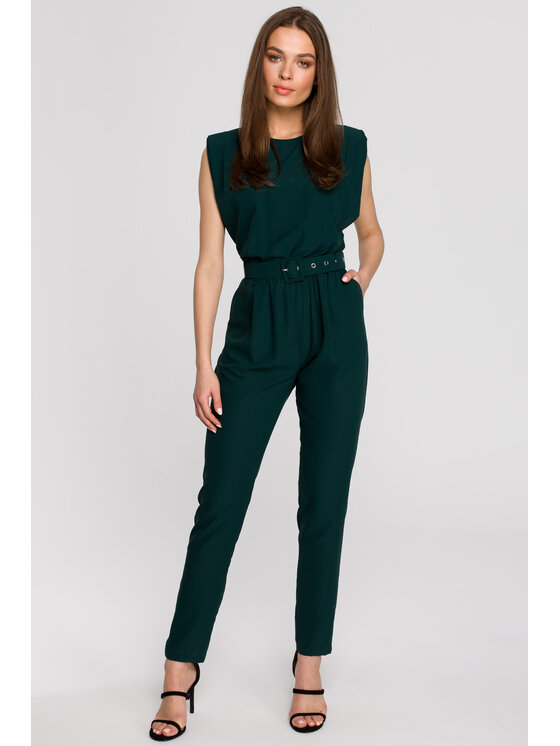 Stylove Stylove Jumpsuit S259 Verde Regular Fit