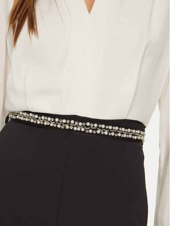 Rinascimento Rinascimento Salopetă CFC0019768002 Negru Regular Fit