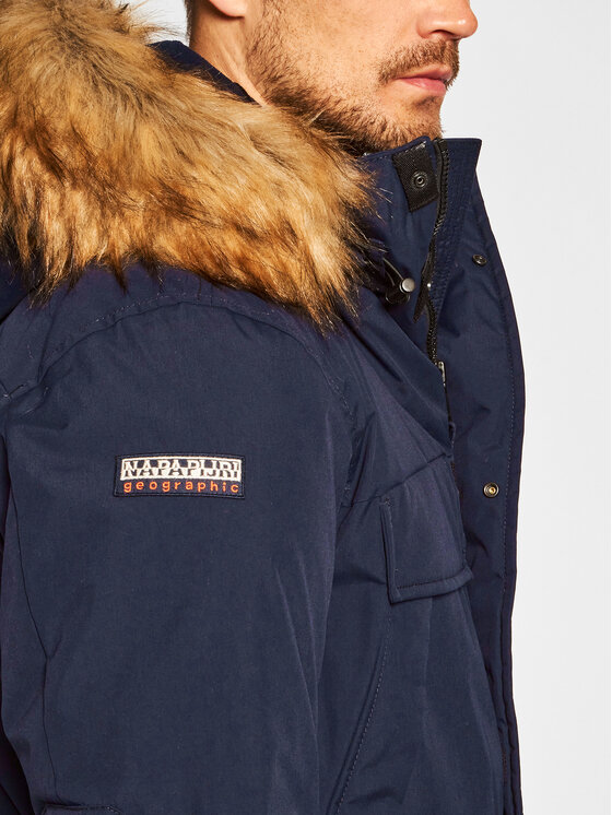 Napapijri Napapijri Зимно яке Skidoo Open Long 2 NP0A4ENP Тъмносин Regular Fit