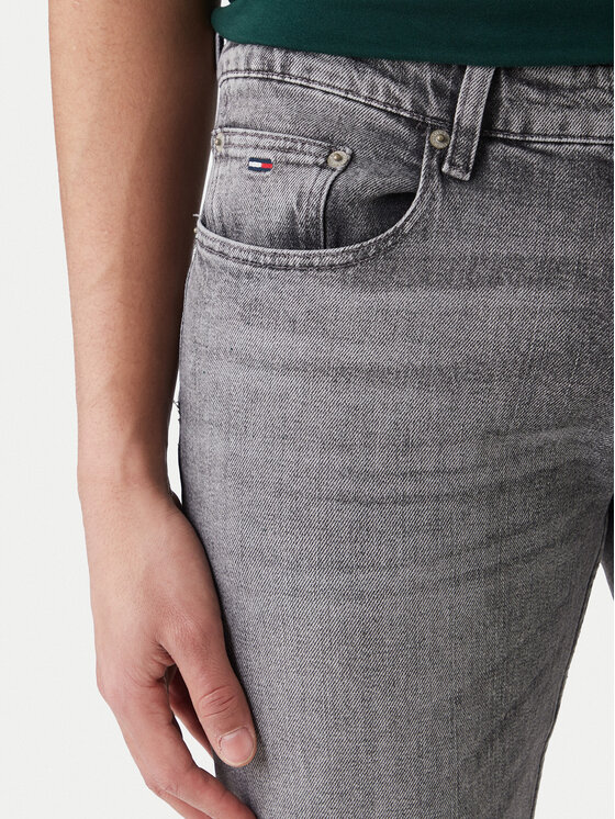 Tommy Jeans Tommy Jeans Džínsy Scanton DM0DM22926 Sivá Slim Fit