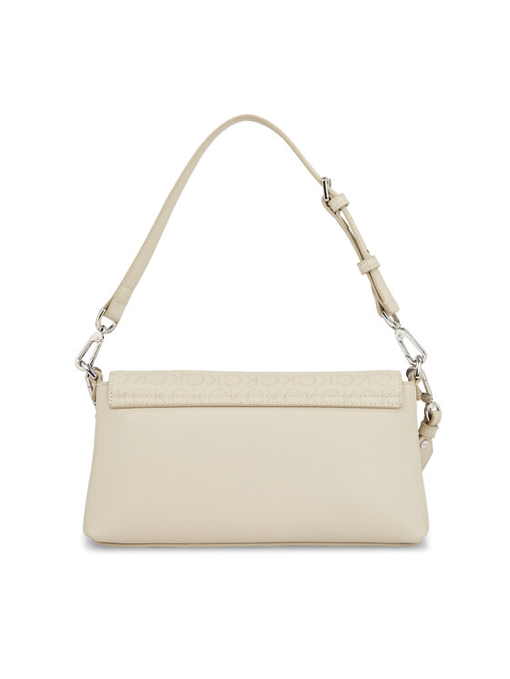 Calvin Klein Calvin Klein Дамска чанта Ck Must Shoulder Bag_Epi Mono K60K611762 Екрю