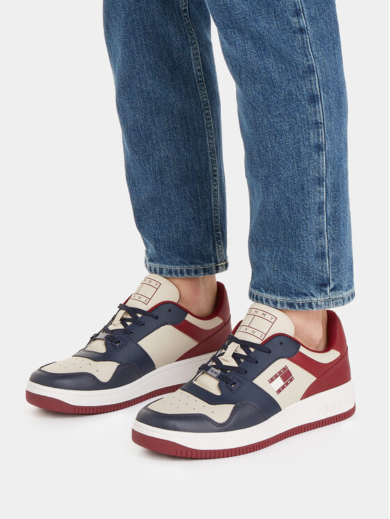 Tommy Jeans Sneakers Tjm Basket Premium Color EM0EM01256 Bleu Modivo