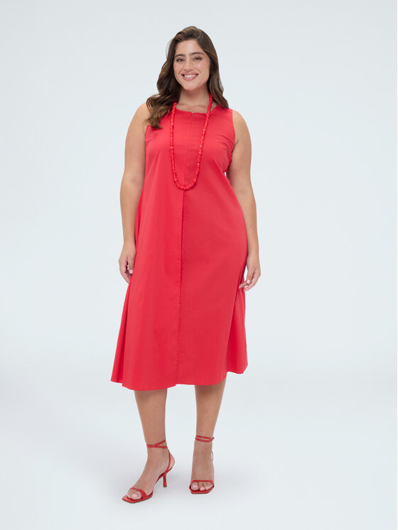 Fiorella Rubino Fiorella Rubino Sukienka wieczorowa 7021T001759N016 Czerwony A-Line Fit