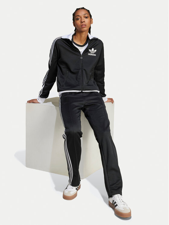 adidas adidas Bluză Beckenbauer IW3174 Negru Regular Fit