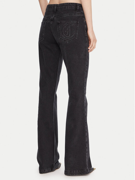Just Cavalli Just Cavalli Džínsy 79PAB5F3 CDWC8 Čierna Flare Fit