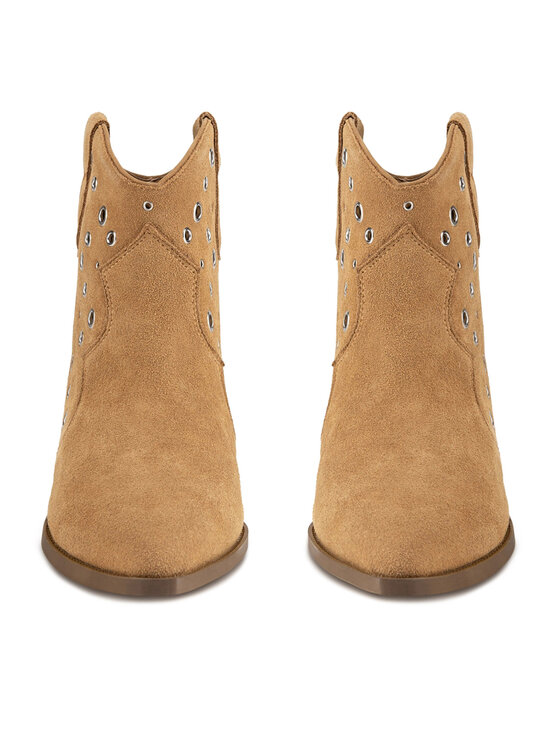 Badura Badura Cizme și botine cowboy ORCHID-V365-C-191-1 Bej