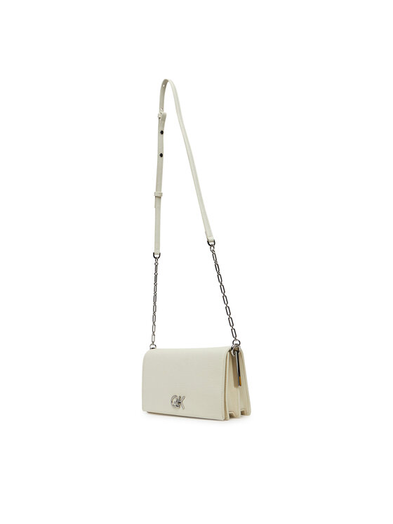 Calvin Klein Calvin Klein Kabelka Ck Mini Chain Bag_Tex K60K613180 Biela
